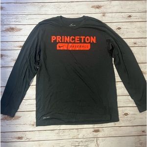 Nike Princeton Baseball Long Sleeve Shirt